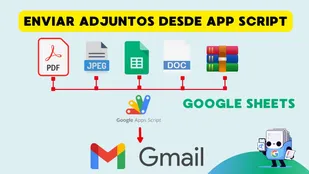 ¡ADJUNTAR/ENVÍAR ARCHIVOS  CON APP SCRIPT! 🤯 (PDF, Imágenes, Zip)  SHEETS GMAIL